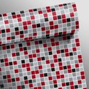 Ver imagem 3 de Adesivo Destacável Pastilha Mix 3D Vermelho - 10 x 10cm - 90 unidades
