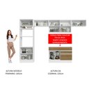 Ver imagem 6 de Armário de Cozinha Completa 350cm Branco/Rustic Glamy Madesa 01