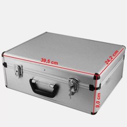 Maleta Ferramentas Alumínio Pequena Fertak - 2