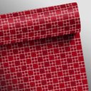 Ver imagem 3 de Adesivo Destacável Pastilha Big Vermelho Escuro - 20 x 20cm - 18 unidades