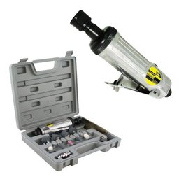 Mini Retífica e Esmeril Pneumático 8Nj com Maleta e Acessórios Eda - 1 Mini Retífica e Esmeril Pneumático 8Nj com Maleta e Acessórios Eda - 1