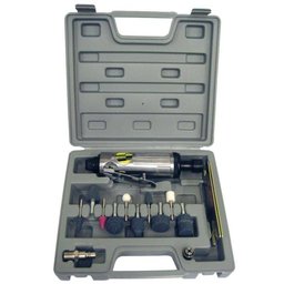 Mini Retífica e Esmeril Pneumático 8Nj com Maleta e Acessórios Eda - 3 Mini Retífica e Esmeril Pneumático 8Nj com Maleta e Acessórios Eda - 3