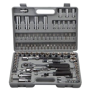 Jogo De Soquetes 94 Peças 1/2 E 1/4 Kit com Maleta Eda - 9RN