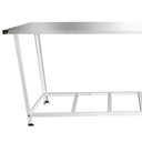 Ver imagem 2 de Mesa Bancada de Manipulação Serviço 140x70 cm Armon MSW140