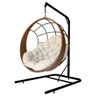 Cadeira Balanço Ninho Suspenso com Suporte e Almofada Impermeável - 2