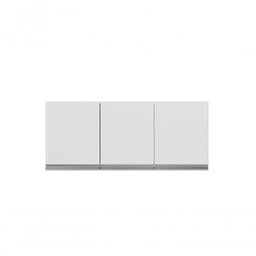 Módulo Armário Aéreo P- Cozinha Andreia 120cm C- 3 Portas - 1