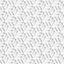 Ver imagem 4 de Papel de Parede Cobogó - Várias Cores - Branco
