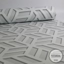 Ver imagem 3 de Papel de Parede Cobogó - Várias Cores - Branco