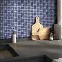 Ver imagem 1 de Papel de Parede Pastilha Big - Várias Cores - Azul