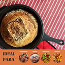 Ver imagem 4 de Conjunto Caçarola Frigideira Multiuso Ferro 24cm 3,5l – Panela Mineira