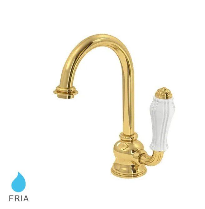Torneira Deca Lavatorio Windsor Gold Bica Alta - 1198gl81 Windsor Lavatorio Bica Alta Gold - 1