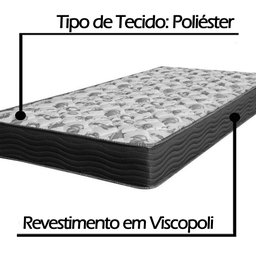 Colchão Solteiro Ortobom D33 Iso 100 18x88x188 - 3