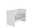 Ver imagem 2 de Berço Infantil Simples Branco Qmovi