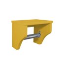 Ver imagem 7 de Kit Acessórios para Banheiro Conjunto 2 Peças Porta Toalhas Papel Higiênico Amarelo Laca