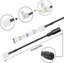 Ver imagem 7 de Kit 5 Engate Rápido Fita Led 8mm Plug P4 Fêmea 12v 24v