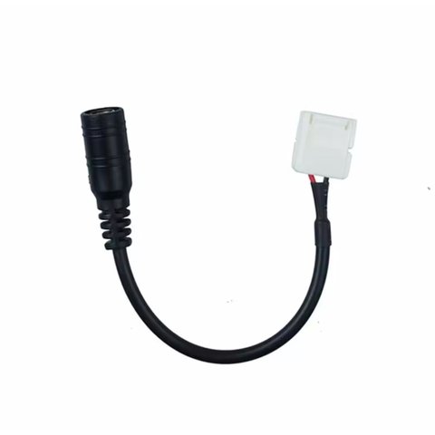 Kit 5 Engate Rápido Fita Led 8mm Plug P4 Fêmea 12v 24v