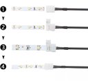 Ver imagem 6 de Kit 5 Engate Rápido Fita Led 8mm Plug P4 Fêmea 12v 24v