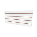 Ver imagem 1 de Painel Canaletado Canelado Placa Mdf Branco 60x120