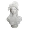 Busto em Mármore Carrara 50x36x20 Cm - 1