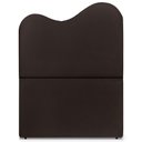Ver imagem 1 de Cabeceira Solteiro 90 Cm com Frame Selena Corino Marrom Artte