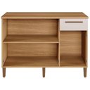 Ver imagem 6 de Balcão Imperial 3 Portas 1 Gaveta Cinamomo Off White Arte Móveis