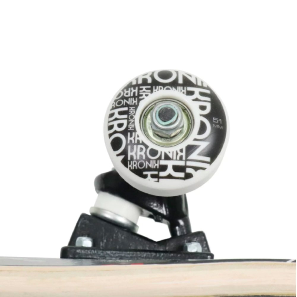 Skateboard Semi Profissional Abec 5 Kronik - Vermelho - 3