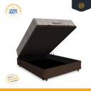 Ver imagem 3 de Cama Box Baú + Colchão de Molas Ensacadas Ortobom Airtech Springpocket Casal 138 cm