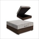 Ver imagem 1 de Cama Box Baú com Colchão de Molas Ensacadas Ortobom Airtech Springpocket Viúva 128cm