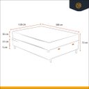 Ver imagem 6 de Cama Box Baú Viúva + Colchão de Molas Ensacadas Ortobom Airtech Springpocket 128x188x72cm