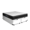 Cama Box Baú Queen + Colchão de Espuma D33 Castor Black White Double Face 158x198x69cm - 3