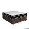 Cama Box Baú Queen + Colchão de Espuma D33 Castor Black White Double Face 158x198x69cm - 3