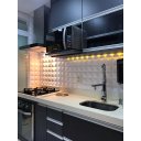 Ver imagem 1 de Kit 4 Placas Painel Decorativo Texturizado Parede Revestimento Impermeavel Impacto Fachada 3d Pvc