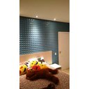 Ver imagem 6 de Kit 4 Placas Painel Decorativo Texturizado Parede Revestimento Impermeavel Impacto Fachada 3d Pvc