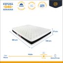 Ver imagem 3 de Colchão de Espuma D45 Castor Black & White Double Face Casal 138cm