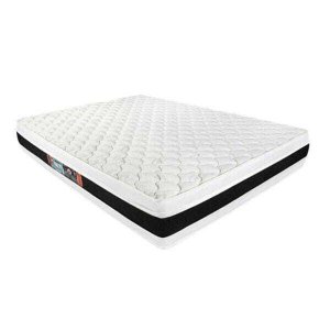 Colchão de Espuma D45 Castor Black & White Double Face Super King 193X203x27cm
