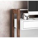 Ver imagem 4 de Gaveteiro com 4 Gavetas Multimóveis VCR25006 Branco/Nogal
