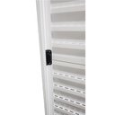Ver imagem 2 de Porta de Alumínio de Correr Balcão 6 Folhas Branca Modular com Trinco:210 x 200
