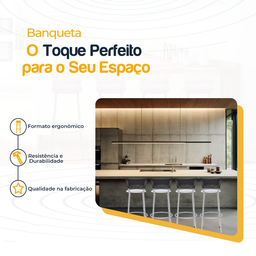 Kit 4 Banquetas Alta Banco para Balcão Junco Preto Àrea Gourmet Ilha Bancada bares Churrasqueira - 3