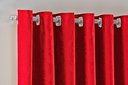 Ver imagem 4 de Cortina Jacquard Luxo em Tecido Semi Blackout Sala 5,00x2,80:vermelho