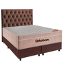 Cama Box + Colchão Queen Ortobom Molas Ensacadas Airtech + Cabeceira Estofada - 1