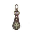 Ver imagem 3 de Chaveiro Medalha De São Bento Couro Ouro Velho
