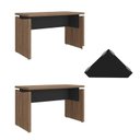 Ver imagem 3 de Conjunto Escritório: Mesa 6149 + Mesa 6149 + Conector 6357
