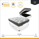 Ver imagem 2 de Cama Box com Baú Casal + Colchão de Molas Ensacadas Ortobom Iso Superpocket 138 Cm