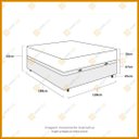 Ver imagem 5 de Cama Box Baú com Colchão de Espuma D33 Ortobom Iso 100 Viúva 128cm