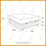 Cama Box Baú com Colchão de Espuma D33 Ortobom Iso 100 Viúva 128cm - 5