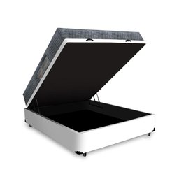 Cama Box Baú com Colchão de Espuma D33 Ortobom Iso 100 Viúva 128cm - 2 Cama Box Baú com Colchão de Espuma D33 Ortobom Iso 100 Viúva 128cm - 2