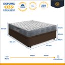 Ver imagem 4 de Cama Box com Baú Viúva + Colchão Ortopédico D33 Ortobom Iso 100 128 Cm