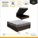 Ver imagem 2 de Cama Box com Baú Viúva + Colchão Ortopédico D33 Ortobom Iso 100 128 Cm