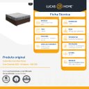 Ver imagem 7 de Cama Box com Baú Viúva + Colchão Ortopédico D33 Ortobom Iso 100 128 Cm