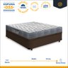 Cama Box com Baú Viúva + Colchão Ortopédico D33 Ortobom Iso 100 128 Cm - 3
